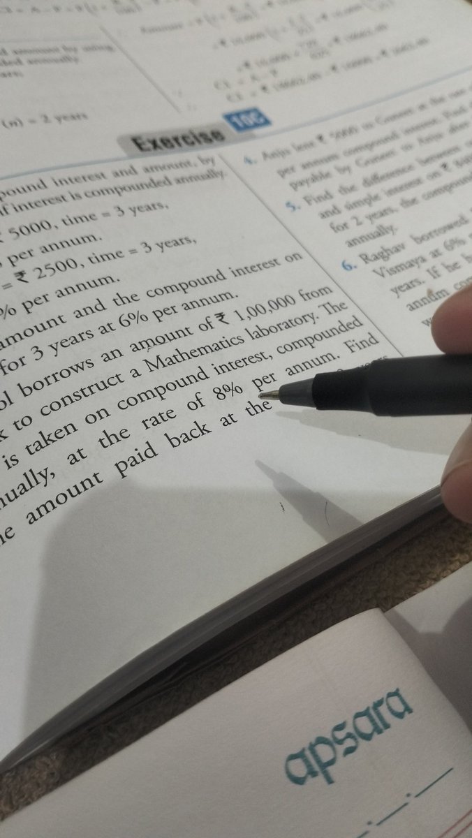 idc_ansab's tweet image. ✍️ Progress Happens One Step at a Time

Learning is not just about solving problems—it&apos;s about solving your future.

📖 Today&apos;s Focus:

Calculating compound interest 🧮

Strengthening concepts one equation at a time 💡

Every formula mastered brings us closer to understanding