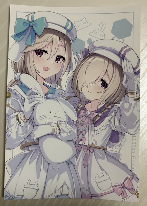 新刊のおまけのポストカードですわ〜 