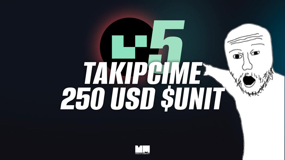 HADI HIZLI BİR ÇEKİLİŞ YAPALIM‼️

#UnitsNetwork'ü biliyorsunuz. Erken aşamada cüzdan uygulamasından falan bahsetmiştim ve bana gelen gelirleri size hediye edeceğimi söylemiştim.

Hah işte onun için burdayım ^^
1⃣ Takip: <a href="/UnitsNetwork_TR/">Units.Network Türkiye</a>
2⃣ Katıl: cutt.ly/UnitsNetworkTu…
3⃣ RT+Fav