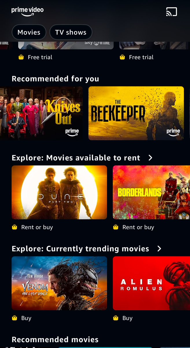 Amazon <a href="/PrimeVideo/">Prime Video</a> has become a pathetic service where half of the stuff is just content for other streaming services with extra cost.