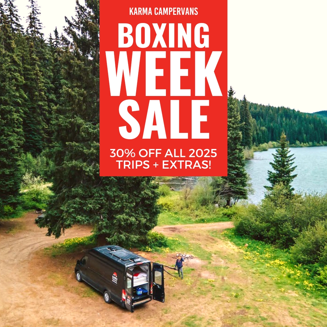 karmacampervans's tweet image. 🚨 Our legendary BOXING WEEK SALE is here!

📲 karmacampervans.com