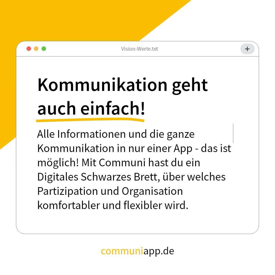 Communi App tweet media