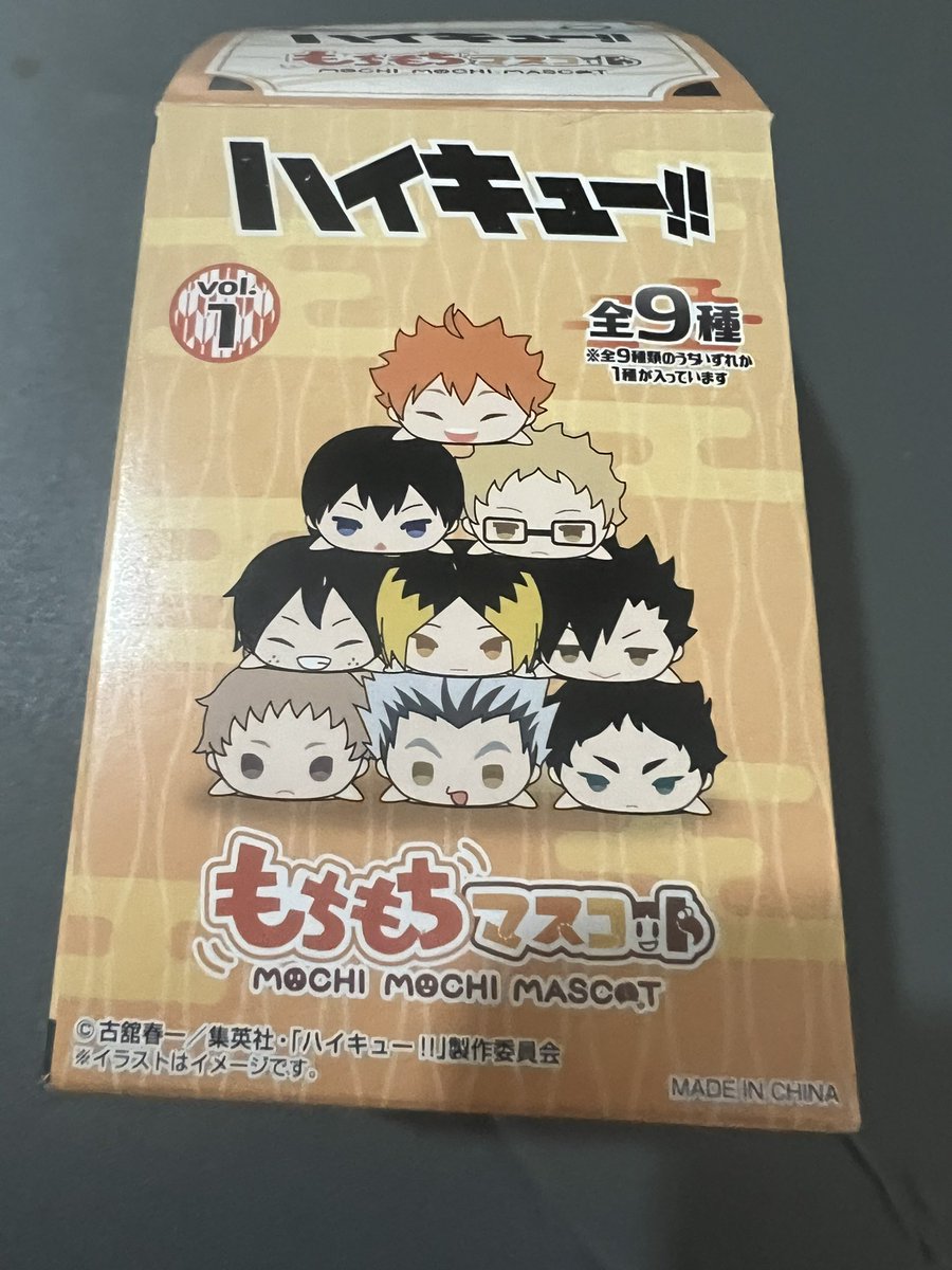 하이큐 유카타 모찌마스 네코마 야쿠 모리스케
확인 차 박스만 뜯었습니다! 비닐 개봉x
0.8 양도 gs 반택 0.2

#하이큐장터 #하이큐 #네코마 #야쿠