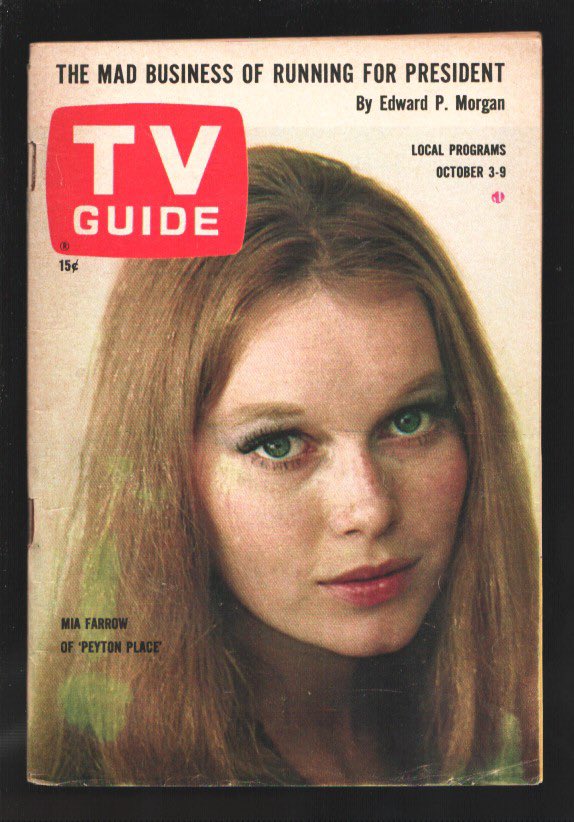 #NowWatching Peyton Place…
I’m binge watching this series from episodes 1-263 to celebrate the series’ 60th anniversary and celebrating Mia Farrow’s early birthday.