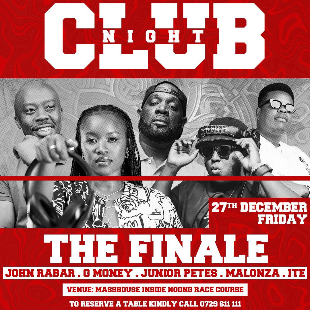 masshouse_ke's tweet photo. LAST CLUB NIGHT OF THE YEAR <-- Read again! This friday, It's gonna be a legends vs coolkids affair. Who do you think is gonna win? Remember, ENTRY is absolutely FREE and everyone is VIP 🔥. 
#HomeOfAmazingExperiences 
📍 : Masshouse Arena
⌚ : 9pm - 4am https://t.co/9qx2qb6IMw