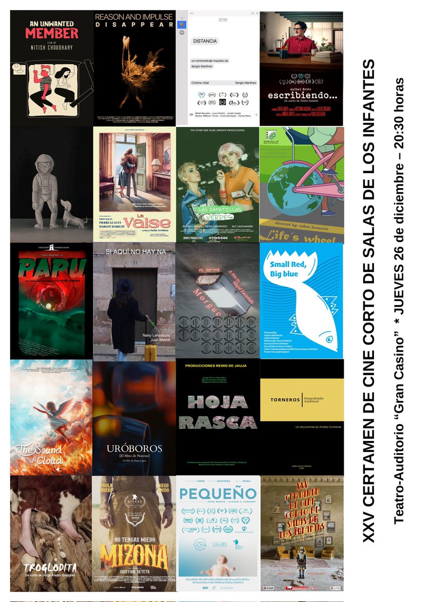 Certamen de Cine Corto•Salas de los Infantes tweet media