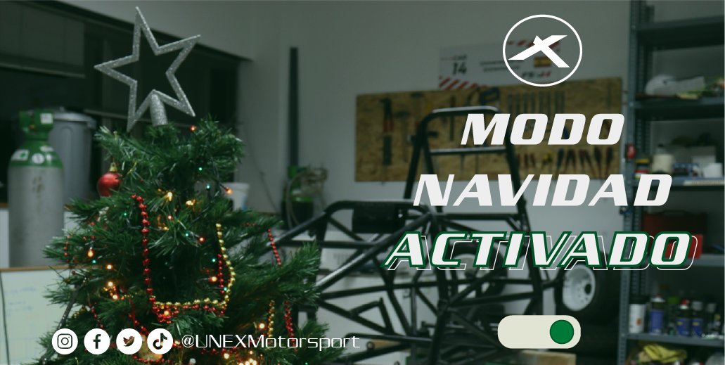 ¡¡Feliz navidad de parte de todo el equipo de UNEX Motorsport!!🎄🏁

Desde este equipo deseamos a todas las personas que nos acompañan en este apasionante viaje unas fiestas llenas de alegría y prosperidad.

#UNEXMotorsport #FelizNavidad #Navidad #Motor #UEX #Extremadura #Equipo