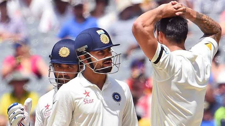 Svnk28's tweet photo. Before blaming Virat Kohli or any Indian player for showing aggression against Australia, revisit the 2000s. The likes of Ponting's era mocked, sledged, and played mind games against Indian players relentlessly. Check the old headlines &amp; highlights first. 🏏
#INDvsAUS #virat https://t.co/XF7BVeLShK