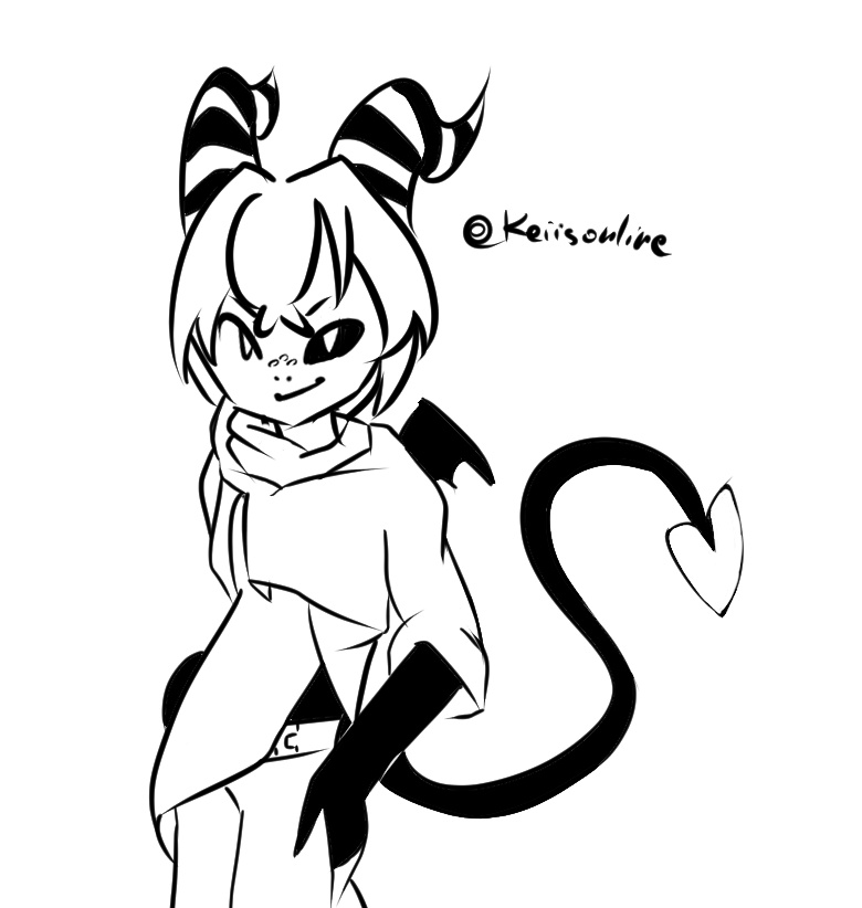 keiisonline's tweet image. working on my imp-sona
#hazbinhotel #helluvaboss
