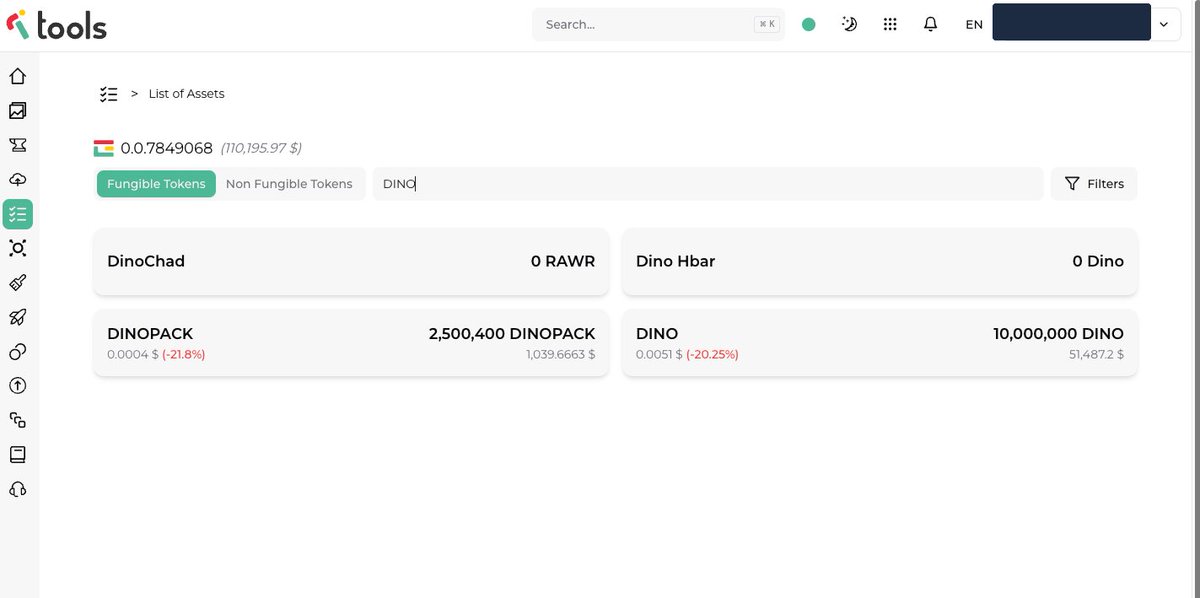 Another whale has just sold 50% of their $DINO supply, but the market quickly absorbed the impact. Despite the sell-off, the wallet still holds $51,000 worth of $DINO. 

Resilient community support in action! 🦖💪 <a href="/dino_hbar/">DINO</a>