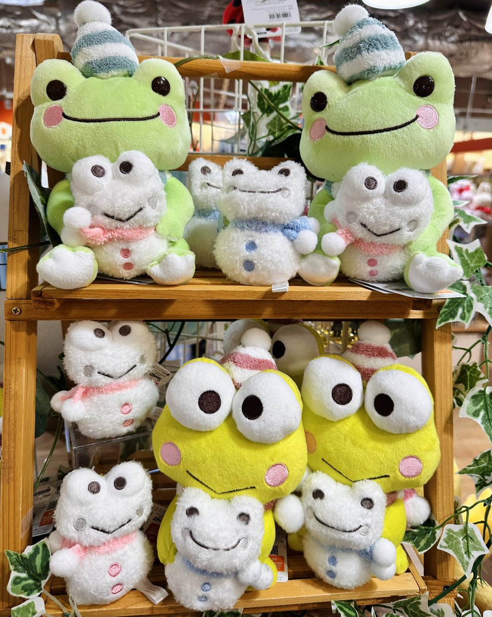 🍀キャラクターコーナー🍀 🐸新商品入荷🐸 #かえるのピクルス × #けろ