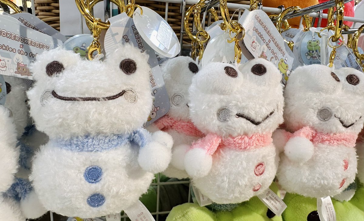 🍀キャラクターコーナー🍀 🐸新商品入荷🐸 #かえるのピクルス × #けろ