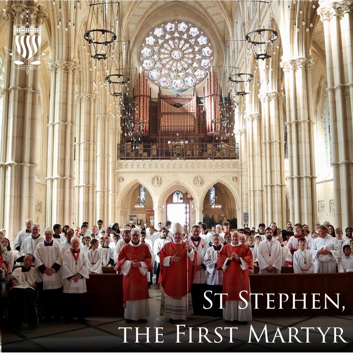 ABDiocese's tweet photo. We pray for all Deacons and Altar Servers of the Diocese as we celebrate the feast of their patron, St Stephen. May their service within our communities continue to inspire and encourage us all. #altarserver #ststephen #deacon https://t.co/72s1c4ezMf