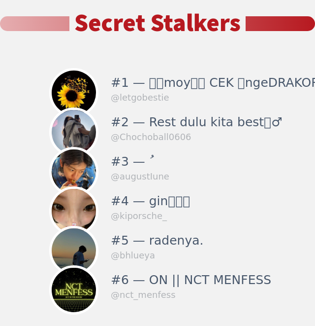 Saya baru saja menemukan siapa yang mengunjungi profil Twitter saya!

⠀➡️ infinityweet.me/secret-stalker…