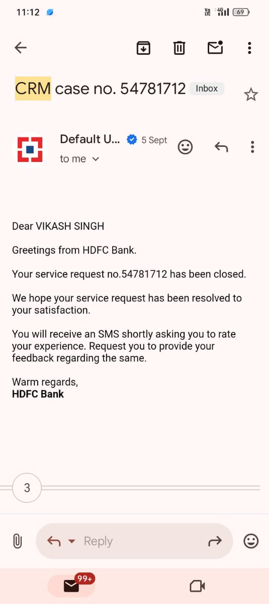 vikashji's tweet photo. the last six months but his account has not been activated yet.
i have attached few of complaint which are raised by me as well application @HDFC_Bank https://t.co/kM3CZLJDN6