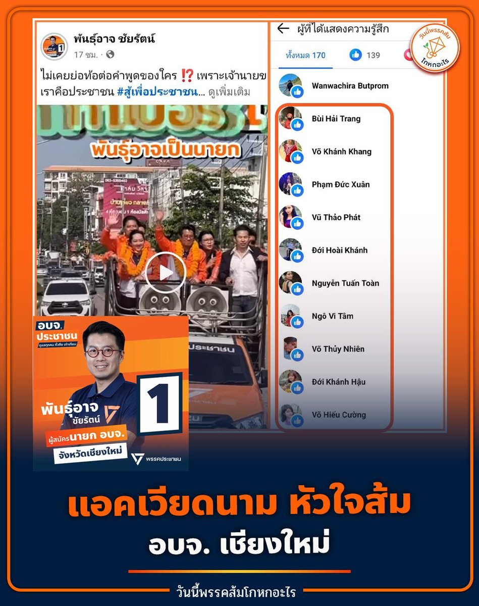 วันนี้พรรคส้มโกหกอะไร tweet media