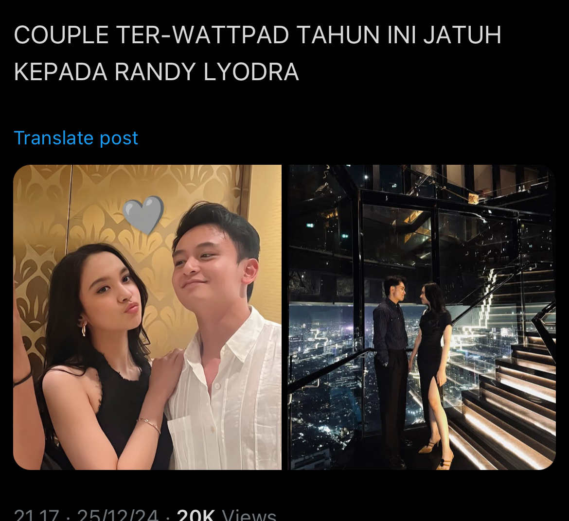 Saran /wp/ yg vibes nya kayak mereka dong cegil gf x calm bf, artis gf x pengusaha bf