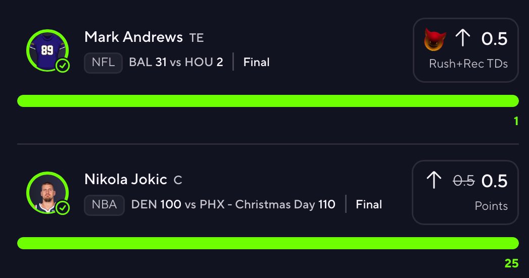 Crelyks's tweet photo. We had a terrible start to the day but had an amazing finish!

5/6 on the 37x and cashed 3 3x’s

About to start posting Esports for the night! Join the DubClub 👇

https://t.co/4r3a0b4D1K

Giving away $25 to someone who likes the tweet! Merry Christmas ❤️‍🔥 https://t.co/NQTfjQld7K
