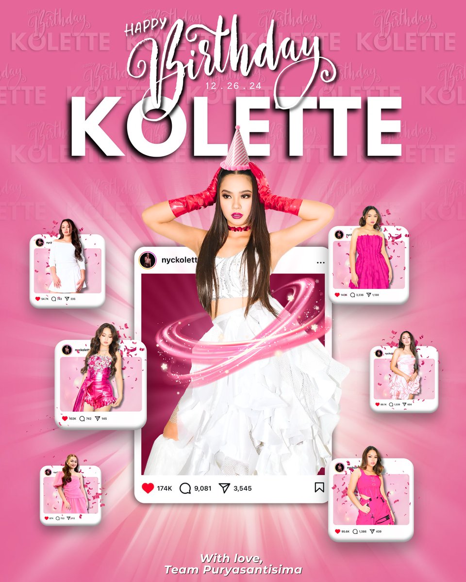 TPuryasantisima's tweet photo. IT’S KOLETTE’S DAY! 🎉🎂

Happy birthday to our girl, Kolette!

May your special day be filled with endless joy and love from the people who treasure you most—your family, your friends, and the Moonies who always have your back.

Today, we celebrate you, and we’ll make sure to make this day one of the most extraordinary chapters in your life. Here’s to more dreams, everlasting happiness, and countless shining moments that will turn into cherished memories!

With love, Team Puryasantisima 

#TeamPuryasantisima #KoletteMadelo #HappyBirthdayKolette
