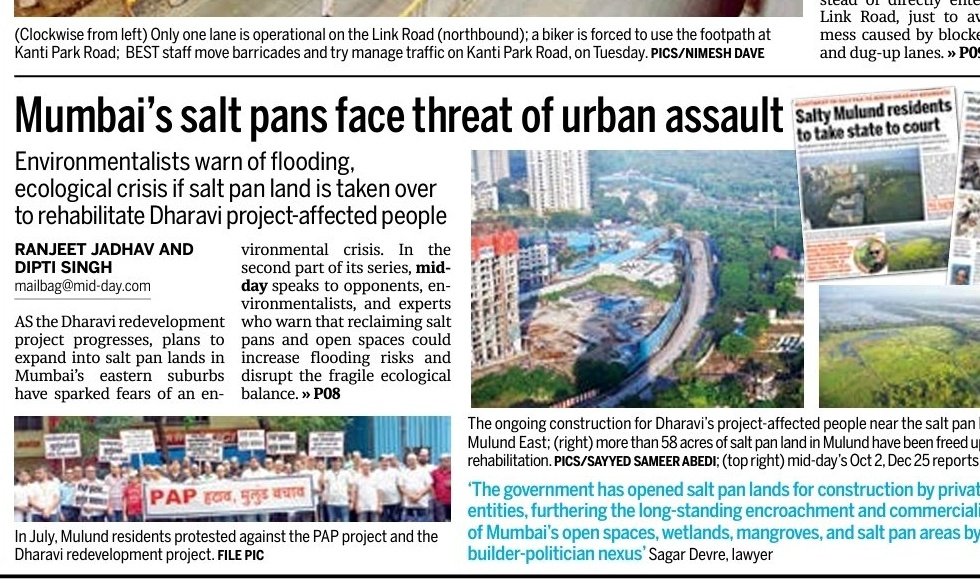 PotholeWarriors's tweet photo. @SachinKalbag @mid_day @mybmc y they make such project which affects public. 

#DharaviRedevelopment #Pap #dharavi #Mumbai #ReddevelopmentProjects #LandScam #LandSharks #BuilderLobby #adani https://t.co/WGAEX9Ov5e