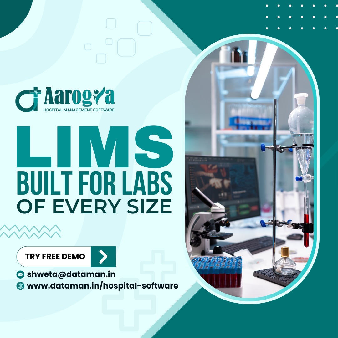 aarogyahms's tweet photo. Big or small, every lab needs organization. Our LIMS is the perfect fit for labs of all sizes.
https://t.co/0qxhaJHJ1q
#aarogyaerp #pathologysoftwaremanagement #pathologysoftwaresystem #OPDManagementSolution #ipdmanagementsoftware #BloodBankSoftware #opdmanagementsystem #LIMS https://t.co/Q57ljAaXk7