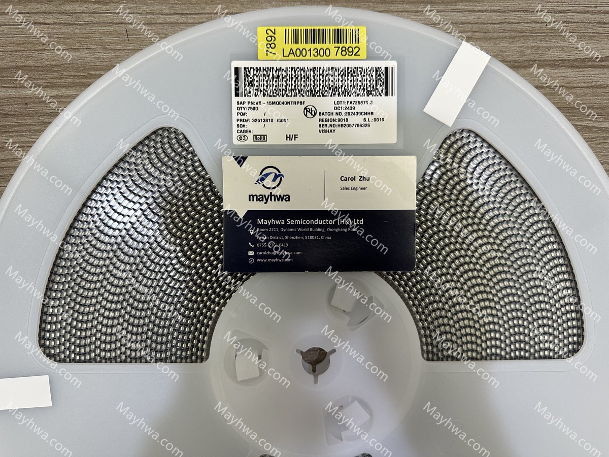 Carol Zhu (@carolzzhu) on Twitter photo IN STOCK!
P/N:VS-15MQ040NTRPBF
MFR:Vishay
DESC:DIODE SCHOTTKY 40V 1.5A DO214AC
If you have any requirement , please feel free to contact me!
Email: carolzhu@mayhwa.com
#EMS #OEM #CEM #Vishay #IC #Semiconductor
#electroniccomponents #TVS
#Chips #SMT #THT #Inductors #Diodes IN STOCK!
P/N:VS-15MQ040NTRPBF
MFR:Vishay
DESC:DIODE SCHOTTKY 40V 1.5A DO214AC
If you have any requirement , please feel free to contact me!
Email: carolzhu@mayhwa.com
#EMS #OEM #CEM #Vishay #IC #Semiconductor
#electroniccomponents #TVS
#Chips #SMT #THT #Inductors #Diodes