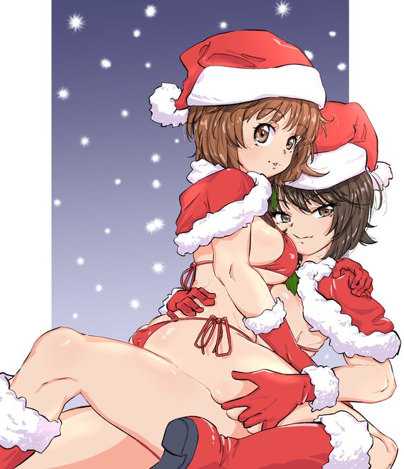 🎄メリークリスマス🎄
少し遅れたが、クリスマスに西住姉妹を描く習慣を失いたくない ✨
#garupan #ガルパン 
