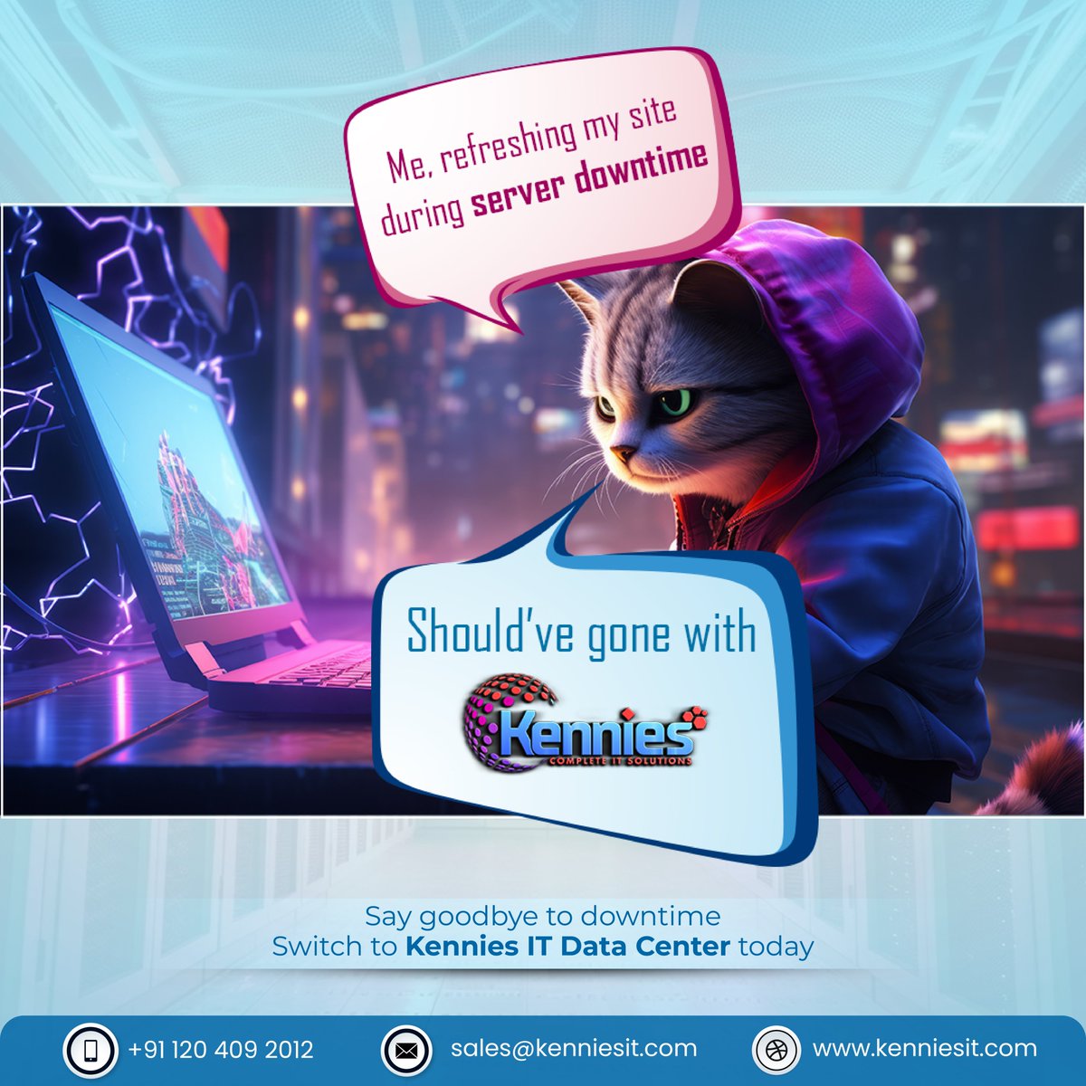 Kennies_IT's tweet image. When you realize hitting refresh won’t fix your server…Time to trust Kennies IT!

👉 Contact us to learn more!

🌐 Website: kenniesit.com
📧 Email: sales@kenniesit.com
📞 Contact: +91 120 409 2012

#kenniesIT #NoMoreDowntime #DataCenterExperts