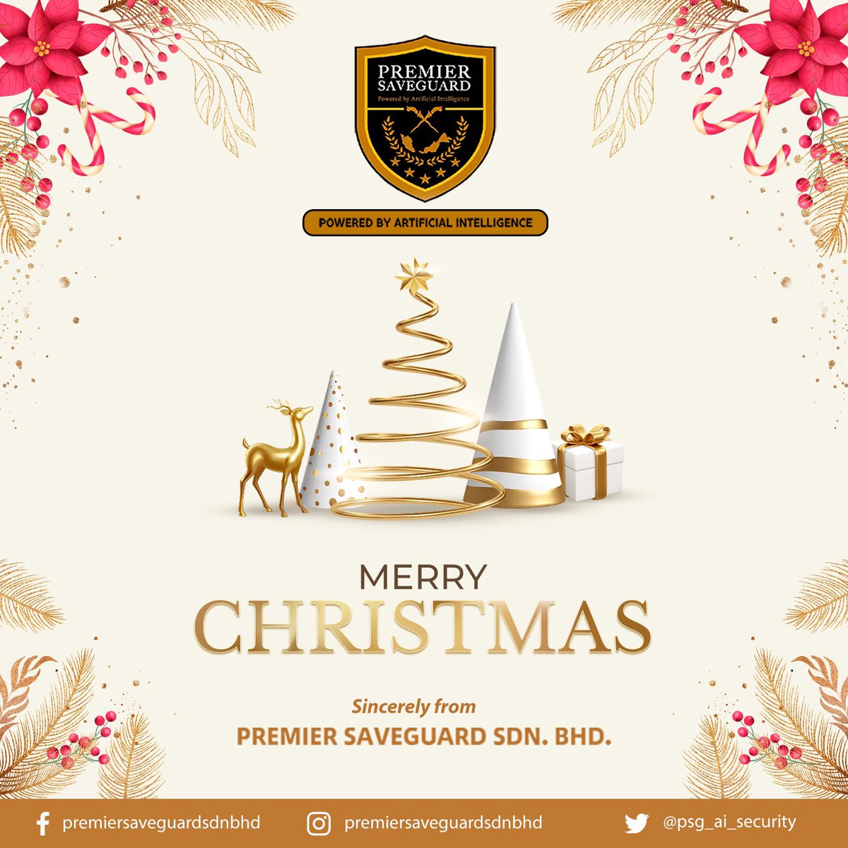 psg_ai_security's tweet photo. MERRY CHRISTMAS 
Daripada Seluruh Warga Kerja Premier Saveguard Sdn.Bhd.

#merrychristmas
#happynewyear 
#premiersaveguardsdnbhd
#artificialintelligence
#riskmanagement 
#securitypersonnel 
#securitytechnology 
#screeningservices https://t.co/QbLroahZdJ