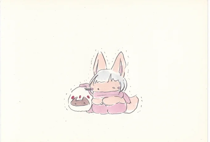 さむい。#イラスト #メイドインアビス 