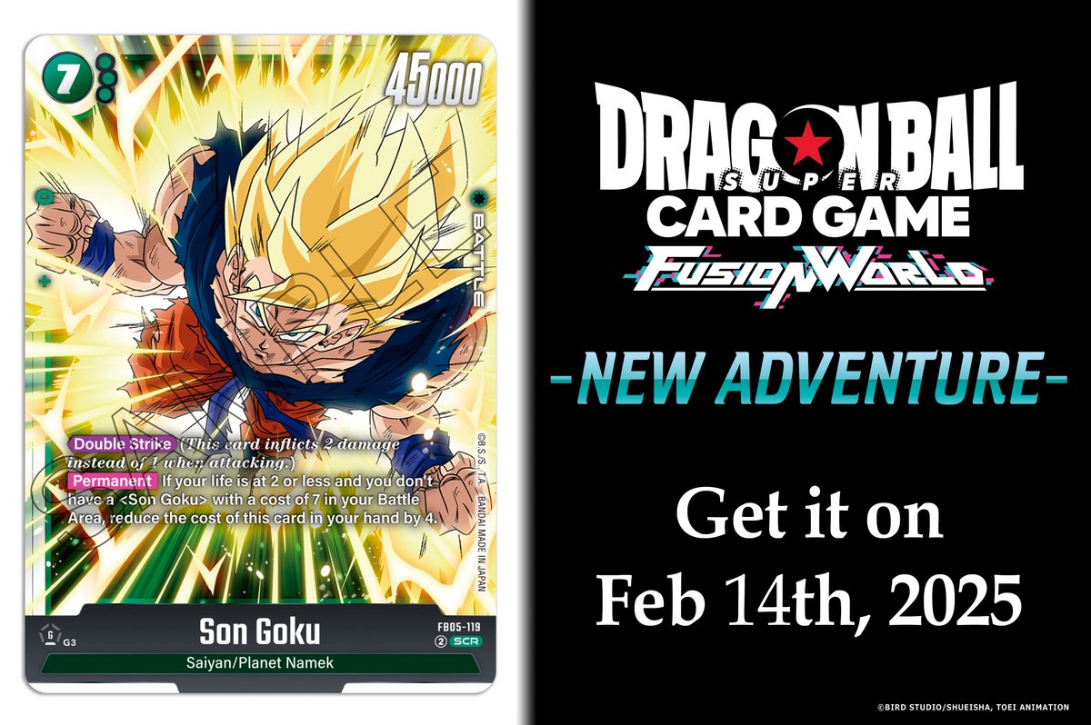 dragon ball super card game double strike Dragon Ball Super Card Game - Fusion World - FB06 - Rivals Clash