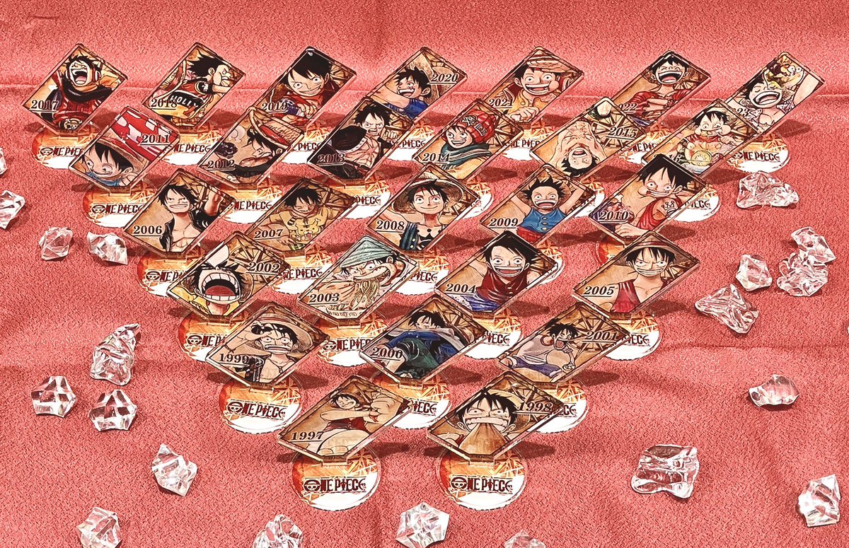 おすすめ】原画商品『ONE PIECE』アクリルキャラコレクション“LUFFY