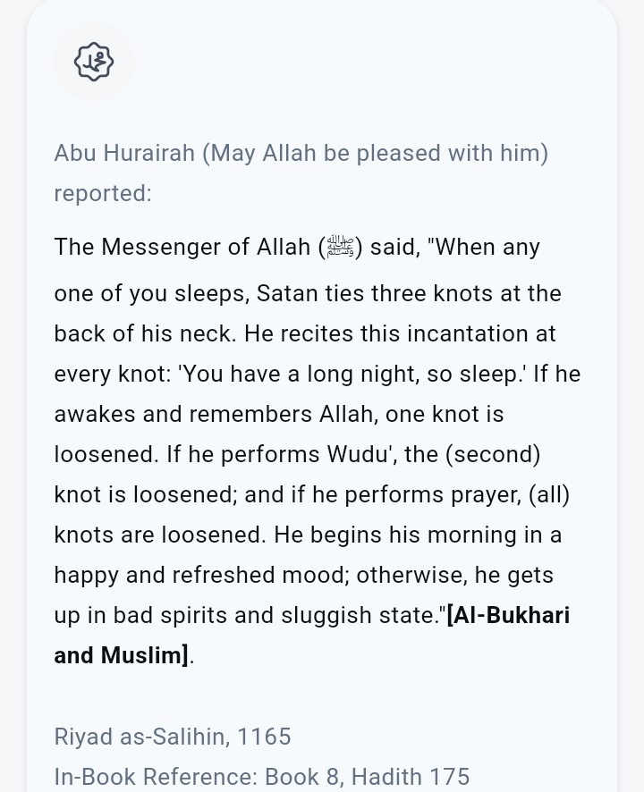 Gems.  Today's hadith