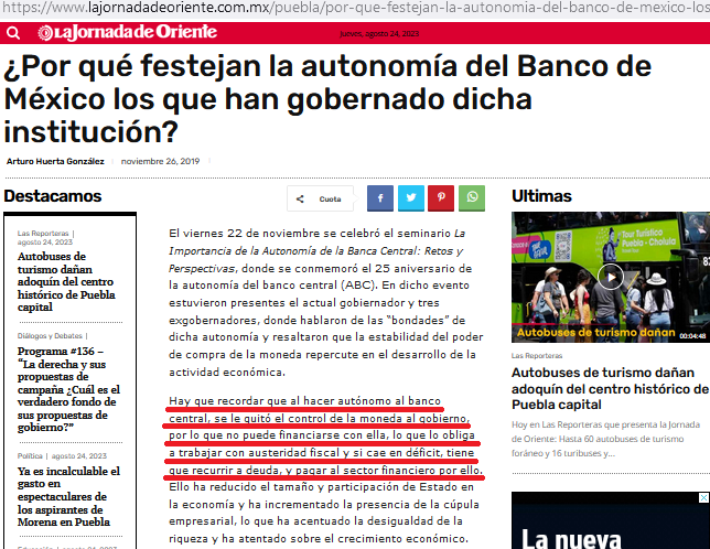 megafenix64's tweet image. La autonomía del Banco de México (Banxico) fue concedida por el gobierno de Carlos Salinas de Gortari
dof.gob.mx/nota_detalle.p…
bitchute.com/video/3RJmrx9L…
x.com/megafenix64/st…
#bancos #corporaciones #BIS #CBDC #WJC #WEF #ONU #Agenda2030 #judíos #masonería #Rothschild #Rockefeller