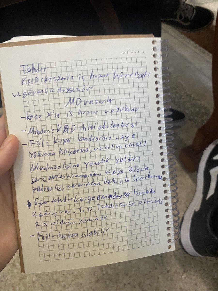 Ceza özelden not isteyen varsa yardımcı oluruz