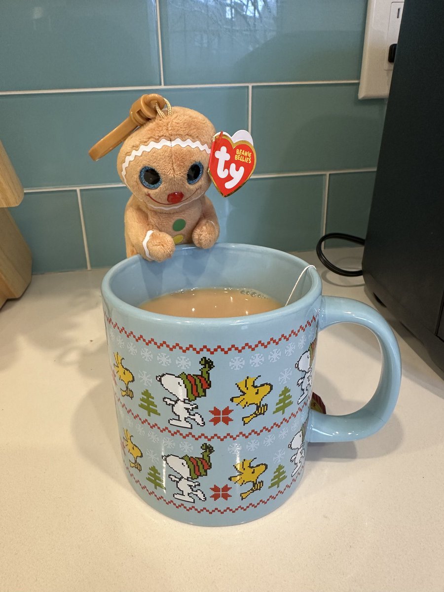 snoopy mug yummersss!!!