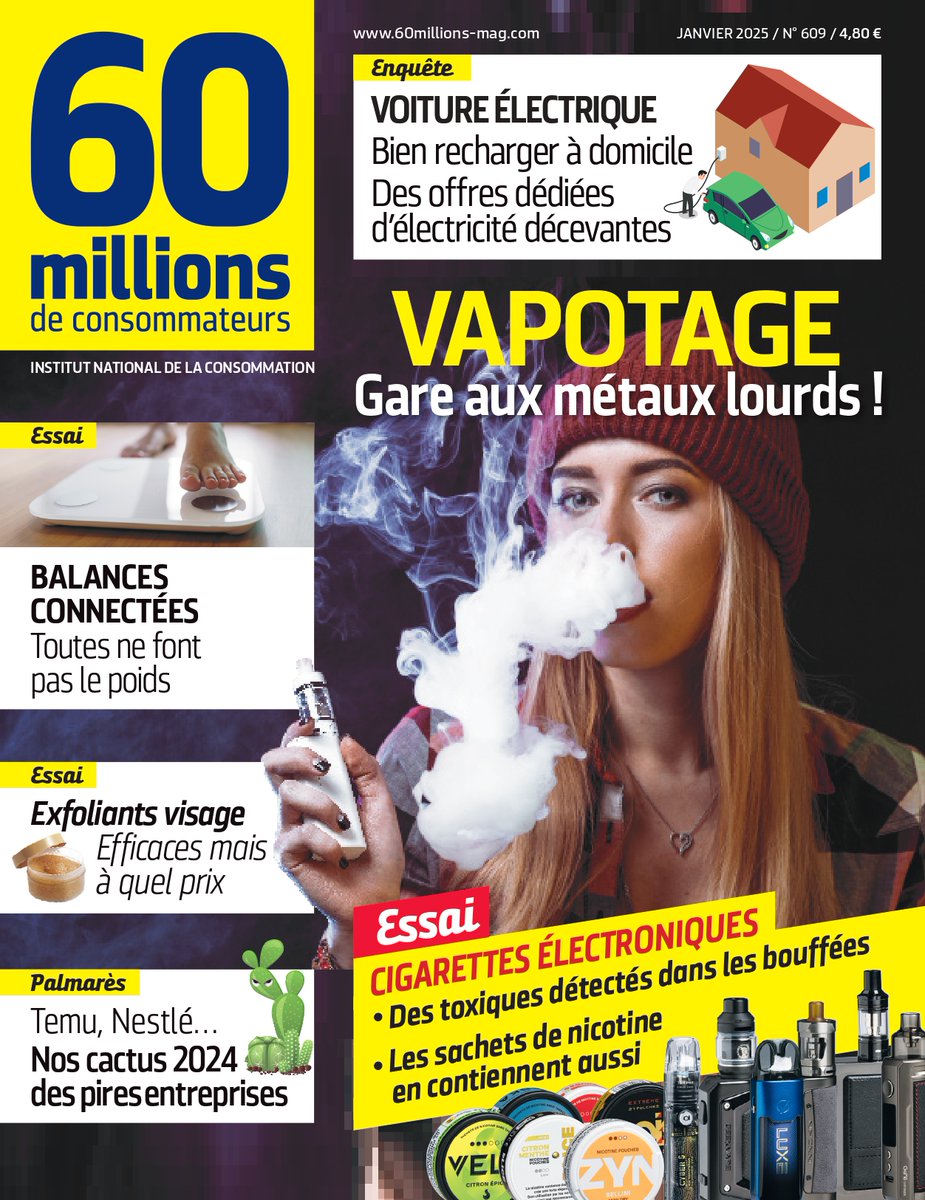 Nouveau numro la une - #Vapotage : gare aux mtaux lourds ! Quelles sont les interactions entre les composants des #ecigarettes, les rglages et le type de e-liquide ? Nos Nouveau numro la une - #Vapotage : gare aux mtaux lourds ! Quelles sont les interactions entre les composants des #ecigarettes, les rglages et le type de e-liquide ? Nos