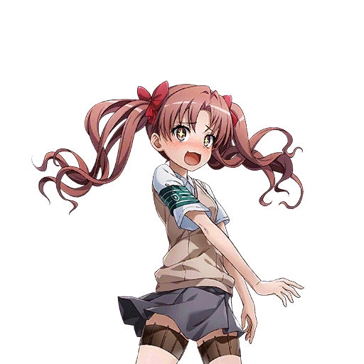 If2015If's tweet photo. 白猫　レールガンコラボ　白井黒子　立ち絵　差分　その2
#白猫 https://t.co/1XCOTkK2Cf