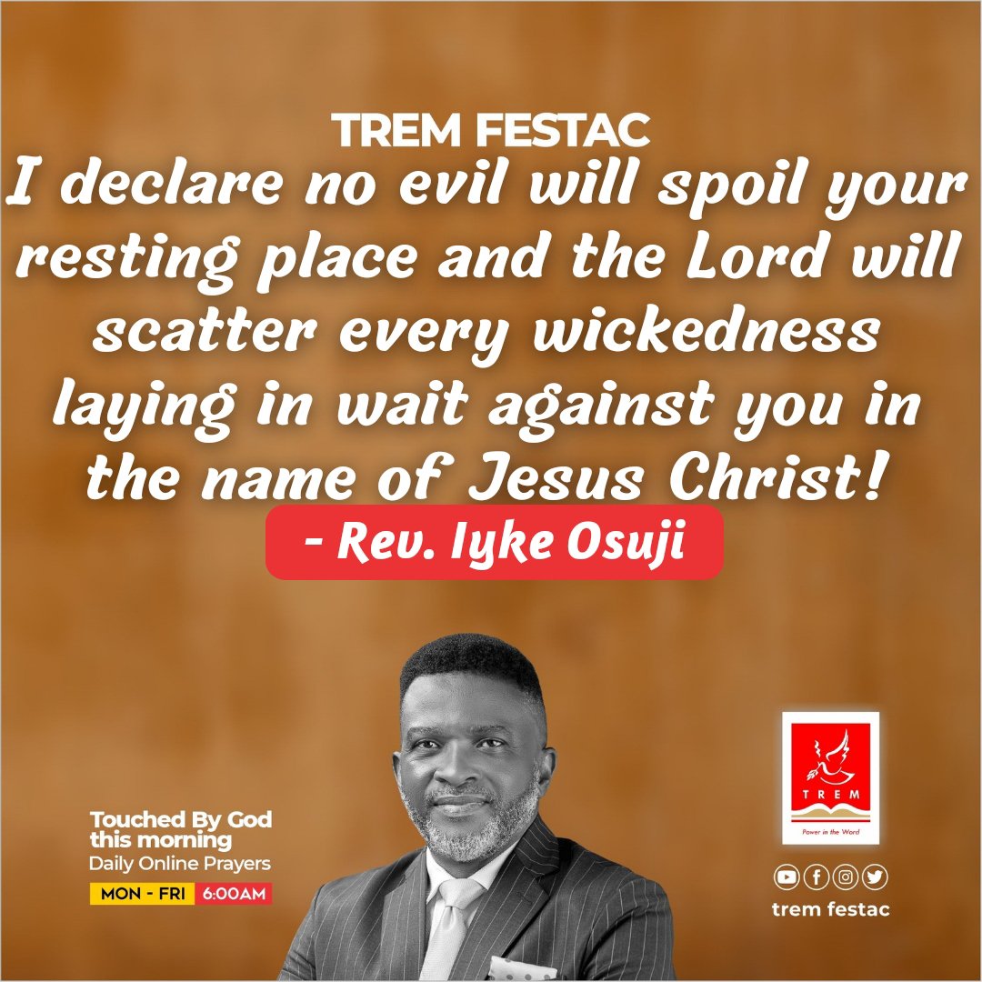 tremfestacypc's tweet photo. You shall not weep,you shall not carry your head in your hands,God's mercy will be strong in your life to protect&amp;keep you&amp;keep life in you in Jesus name
🎙️#RevIykeOsuji

#TREM #TREMFESTAC #TouchedByGodThisMorning #Prayer #GreatAndMightyThings #December #DivinityAtWork #BoxingDay https://t.co/DLBGCproTY