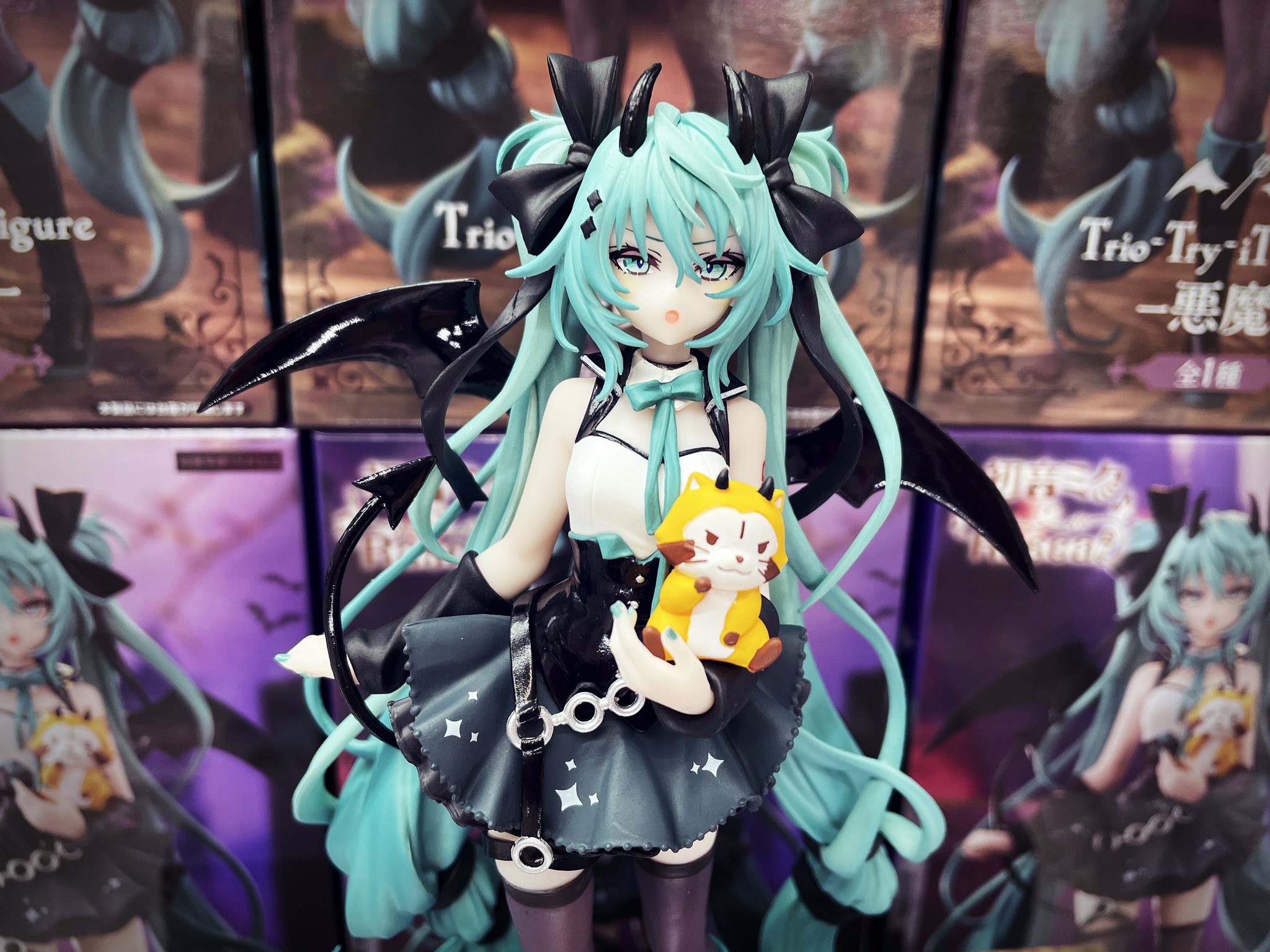 【プライズフィギュア】初音ミク×ラスカル Trio-Try-iT Figureー悪魔ー【開封＆完成品チェック！】
