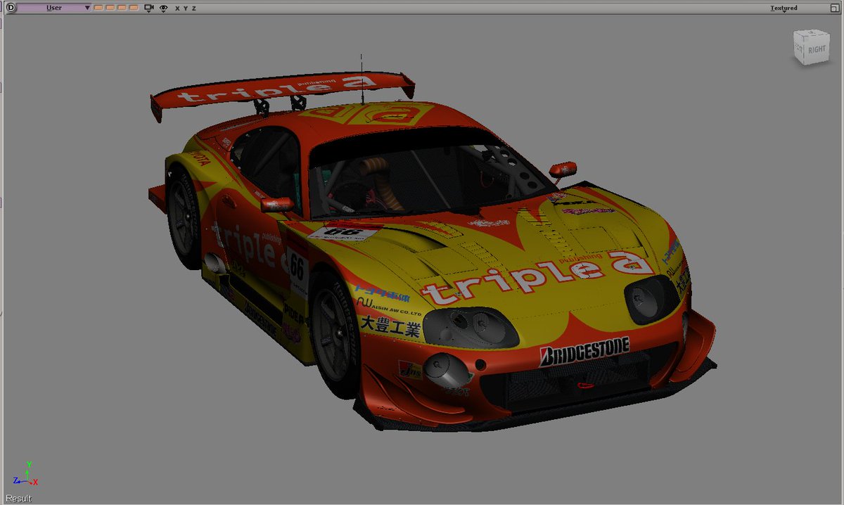 GraphicsVii's tweet image. Updating an old friend! #SuperGT, #SARD_Racing ,#AssettoCorsa