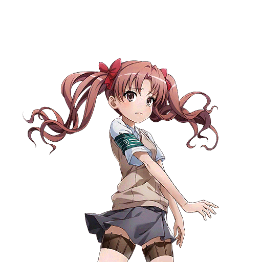 If2015If's tweet photo. 白猫　レールガンコラボ　白井黒子　立ち絵　差分　その1
#白猫 https://t.co/p84BN05V8y