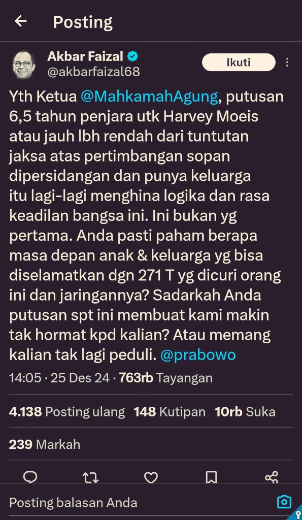 cherio735188's tweet photo. @akbarfaizal68 @MahkamahAgung @gibran_tweet @officialMKRI https://t.co/OfIkEipmpn