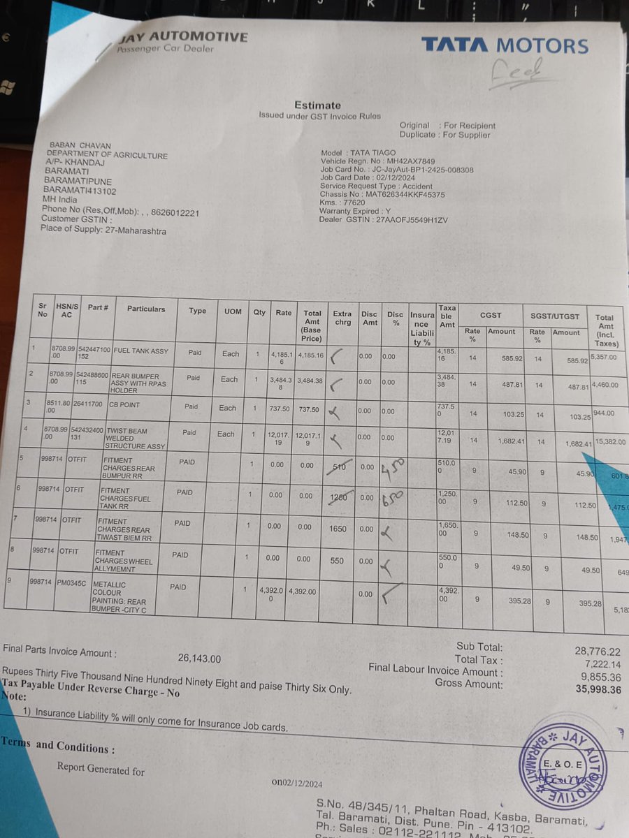 ChavanBaban01's tweet image. "Extremely disappointed with Future Generali Insurance for rejecting my claim despite prior approval. As a common man, I trusted the process and was left unsatisfied. Hoping for reconsideration or resolution. #FutureGenerali #CustomerSupport #RejectedClaim"