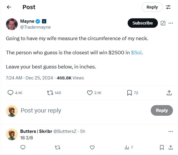 Butters | Skribr tweet media