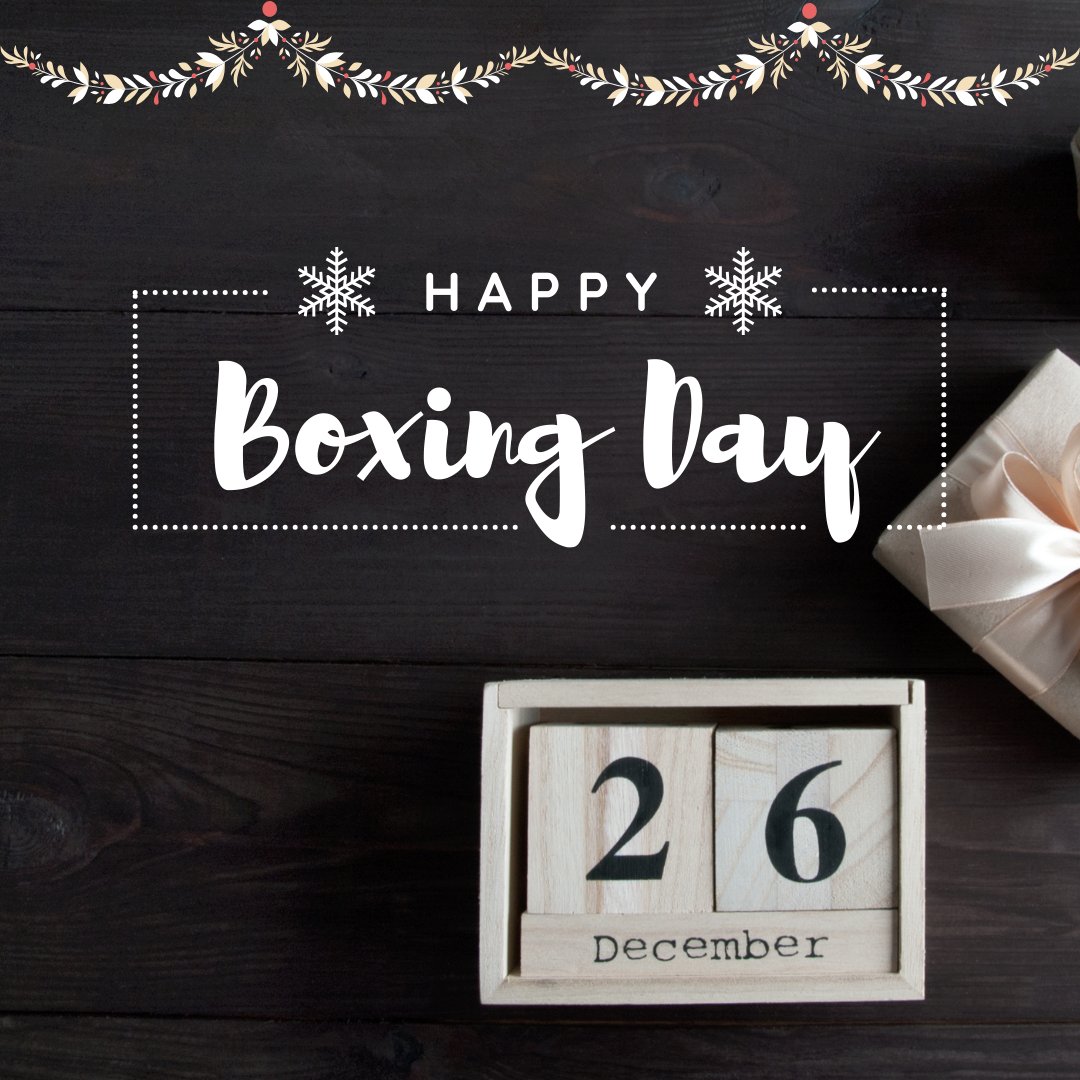 Have a Wonderful Boxing Day! 🎉🎁 Enjoy the time with family and friends, and make the most of those amazing sales! 🛍️ #BoxingDay #HolidayCheer #BoxingDayGreetings