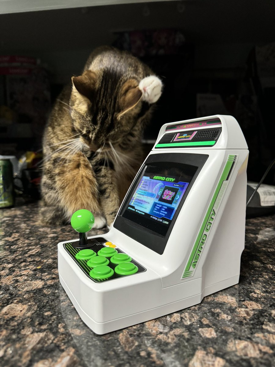 legacy_dave's tweet image. The Astro City Mini is way cuter in person than I thought it would be!!