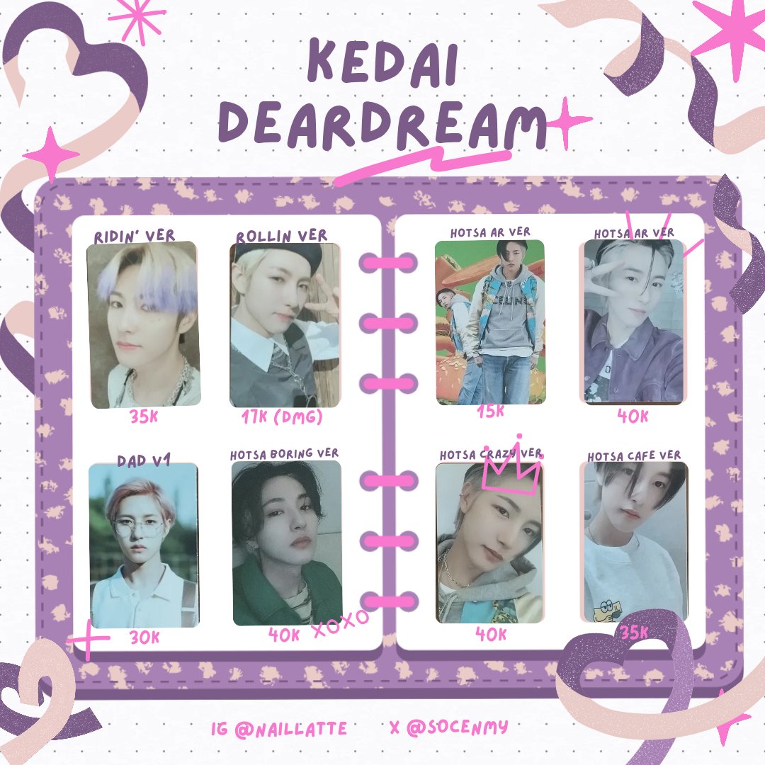 socenmy's tweet photo. 𝜗𝜚 ࣪˖ ִ𐙚 WTS PC &amp; ALBUM ONLY NCT OFC
• Ask for condi
• Available in Shopee
• Ready INA 
• Freebies

❗DOM Batu, Malang Jatim. 
https://t.co/d8mFY4rYzn https://t.co/RJVHyDkshk