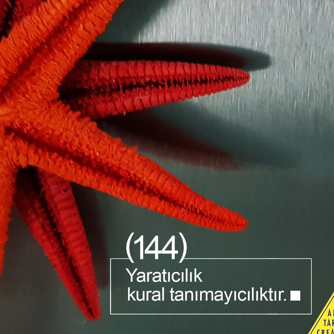 AliTaran_ATCW's tweet photo. 144 | BİZ BÖYLE DİYORUZ | ALİ TARAN CREATIVE WORKSHOP | ATCW

Yaratıcılık kural tanımayıcılıktır.

#yaratıcılık #kuraltanımayıcılık #yaratıcıkişilik #yaratıcıfikirler #yaratıcıreklam #alitaran #alitarancreativeworkshop #atcw #reklamcılık #reklamajansı #yaratıcıajans https://t.co/3labzuMOWn