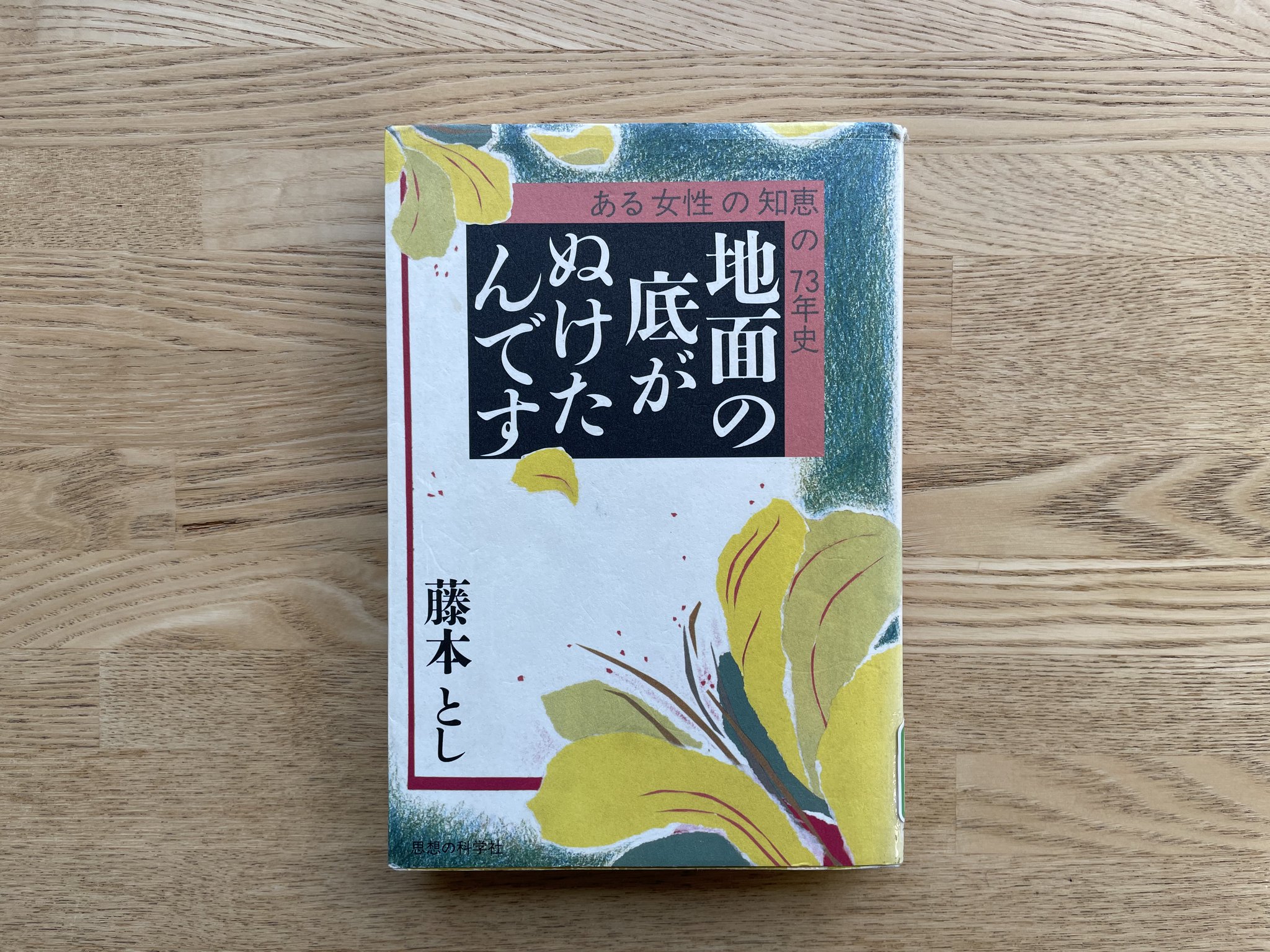 地面の底がぬけたんです—ある女性の知恵の七三年史 (1974年)